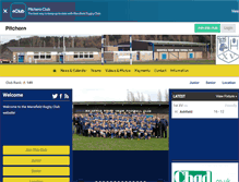 Tablet Screenshot of mansfieldrugby.co.uk
